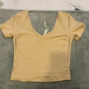 Lululemon align crop shirt